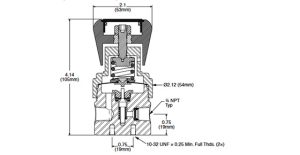 بک پرشر رگلاتور - Back Pressure Rgulator